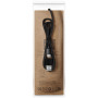 SCX.design C40 5-in-1 oplaadkabel van RPET met oplichtend logo en 10 W oplaadstation - Hout