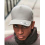 5-Panel Curved Classic Snapback - White - One Size